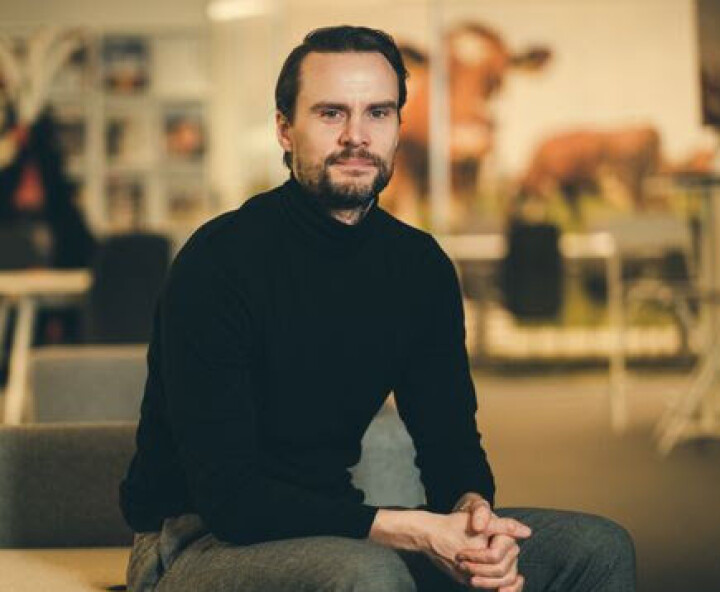 Digita- og markedssjef Petter Remen Hanssen i Landkreditt Bank.