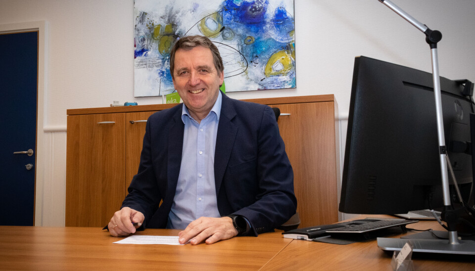 Administrerende banksjef Arne Martin Laukvik i Hegra Sparebank.