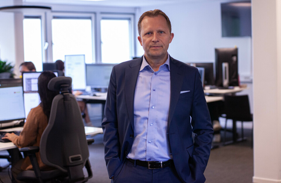 Oddbjørn Berentsen, adm. dir. i Lea Bank