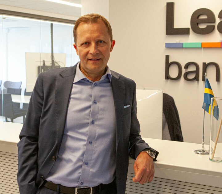 Oddbjørn Berentsen, adm. dir. i Lea Bank