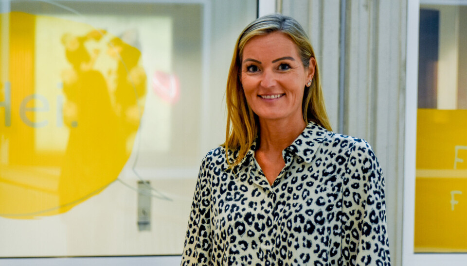 Administrerende direktør i Sandnes Sparebank, Trine Karin Stangeland,