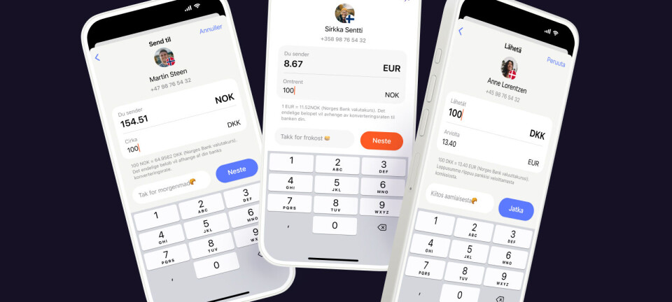 Nå kan du vippse til dansker og finner – men det blir ikke gratis