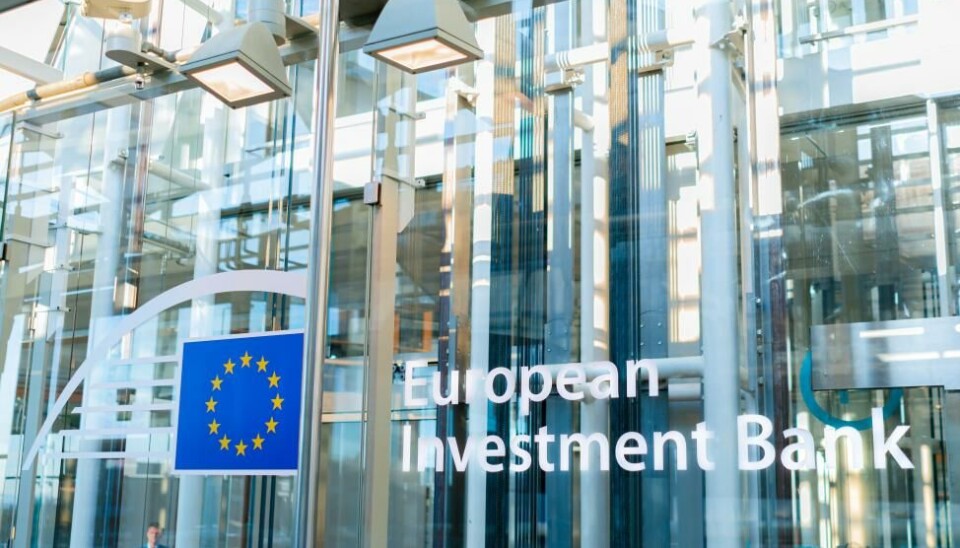 Den europeiske investeringsbankens hovedkvarter.