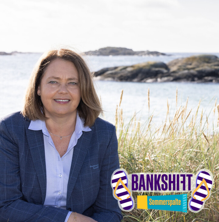 May Bente Olsen, administrerende direktør i Skudenes & Aakra Sparebank.