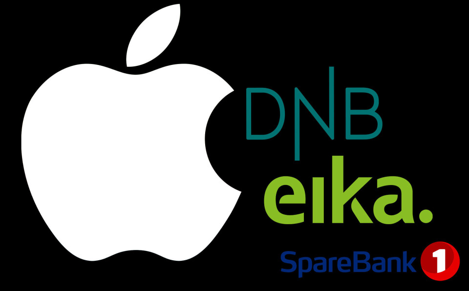 At Pacman-eplet vil spise de norske bankgrupperingene som hittil har sagt nei til Apple Pay, er nok en anelse «spiseformulert», selv om denne enkle illustrasjonen kan gi inntrykk av det.