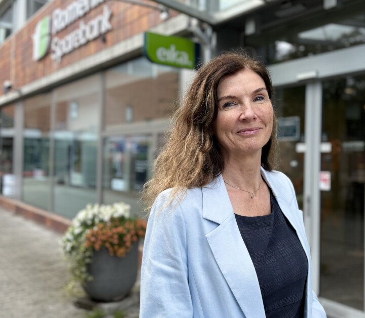 Siri Berggreen, administrerende banksjef i Romerike Sparebank.