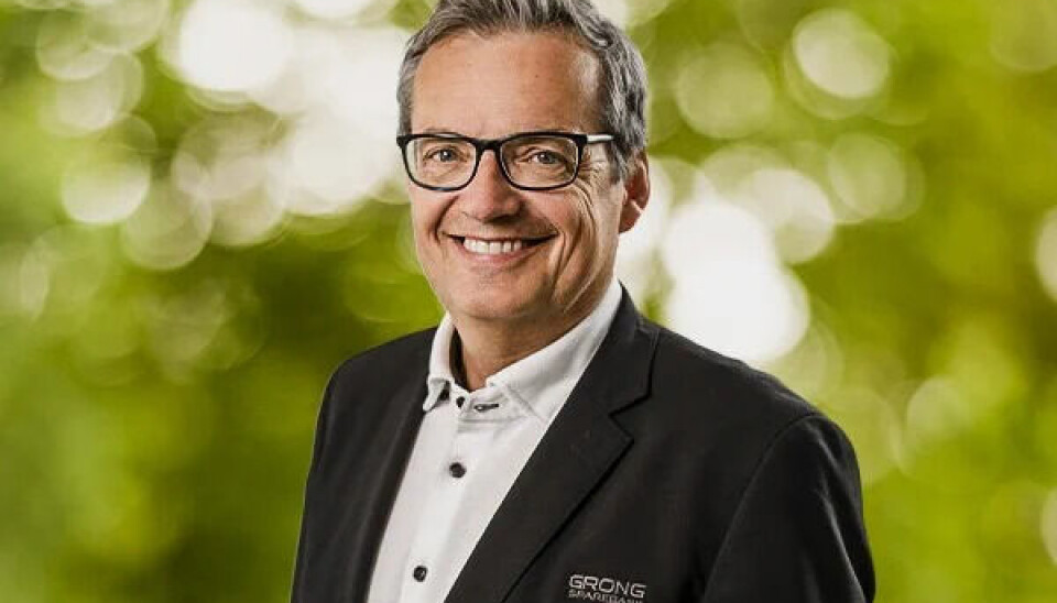 Jon Håvard Solum, administrerende banksjef i Grong Sparebank