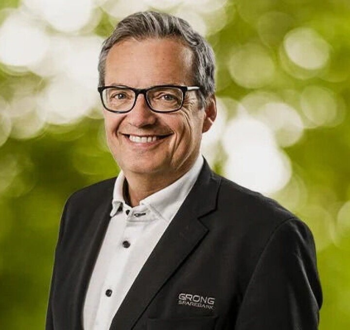 Jon Håvard Solum, administrerende banksjef i Grong Sparebank
