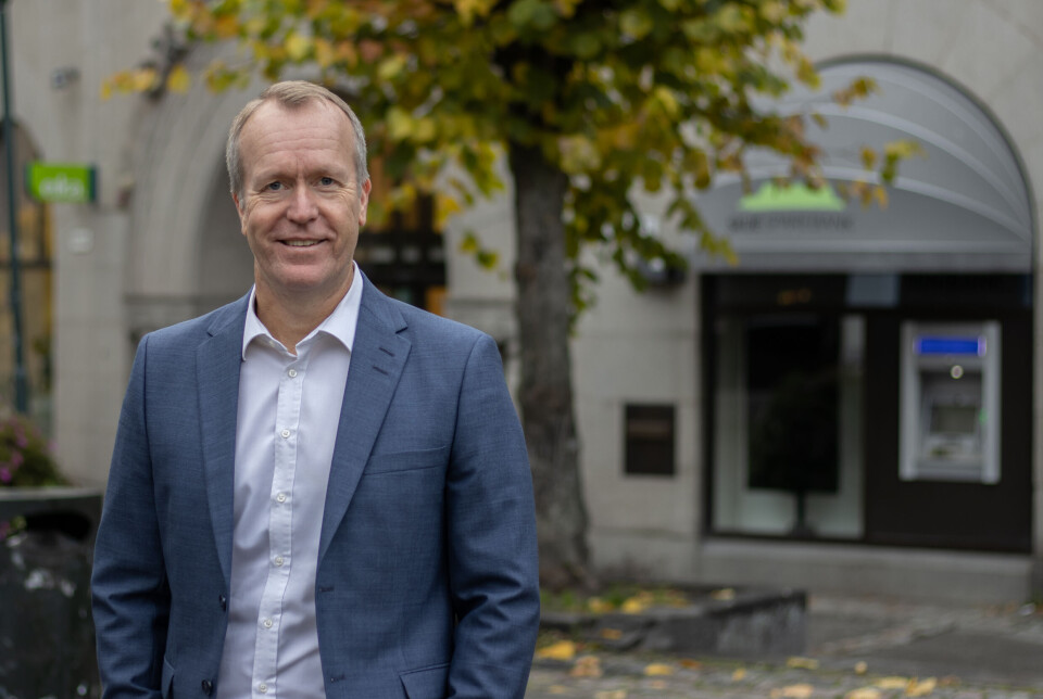 Administrerende banksjef Hans Kristian Glesne i Skue Sparebank.