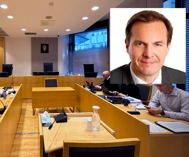 Rettssalen i Oslo Tingrett hvor rettssaken finner sted denne uken / Axelsen fra Beaufort Solutions vitnet for Trygge Barnehager.