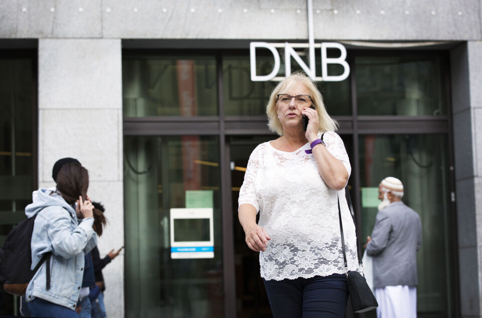 Leder for Finansforbundet, Vigdis Mathisen.