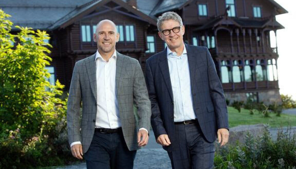 Øyvind Brekke, leder av BankID BankAxept og Niel Flensted-Jensen, leder av Criipto, slår seg sammen.