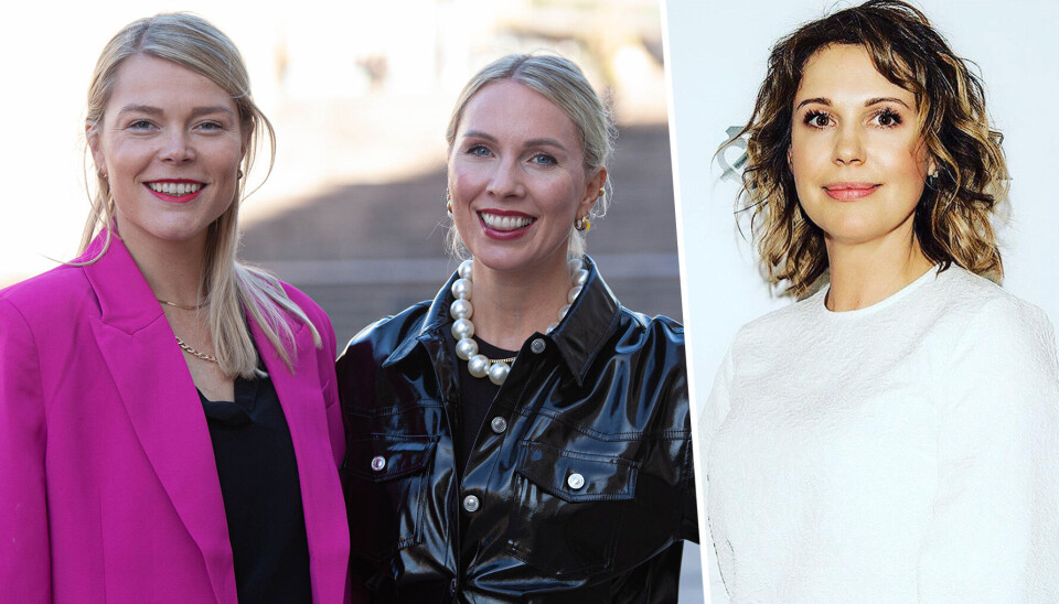 Madeleine Bjørnestad Røed og Christine Kvaalen i Stack X Me t.v kjøper Economista, selskapet til den profilerte svenske entreprenøren Pingis Hadenius.