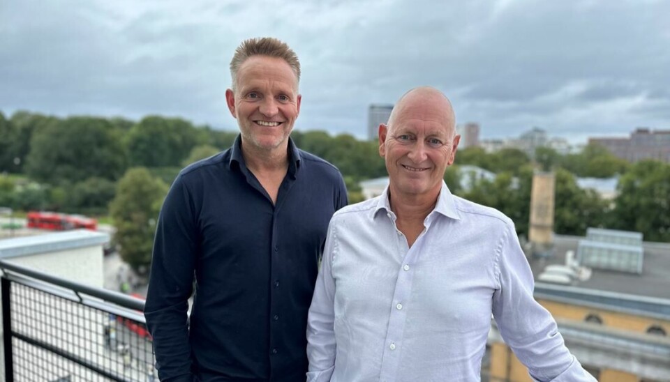 Banktoppene Jan Erik Kjerpeseth i Sparebanken Vest og Geir Bergskaug i Sparebanken Sør slår sammen sine virksomheter.