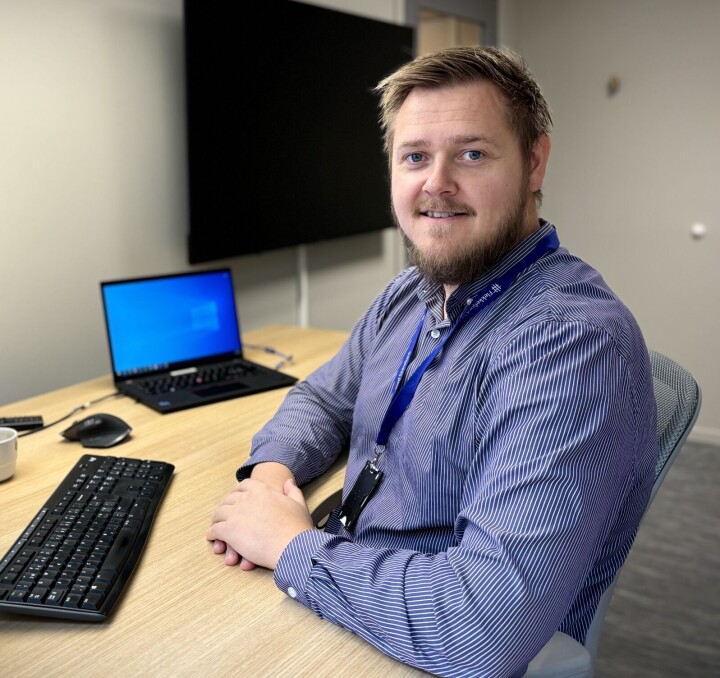 Emil Gausdal, anti-svindelansvarlig i Flekkefjord Sparebank.