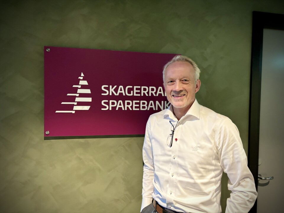 Jan Kleppe, administrerende direktør i Skagerrak Sparebank.
