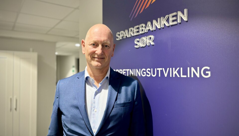 Geir Bergskaug, administrerende direktør i Sparebanken Sør.