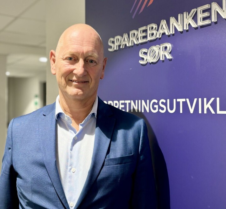 Geir Bergskaug, administrerende direktør i Sparebanken Sør.