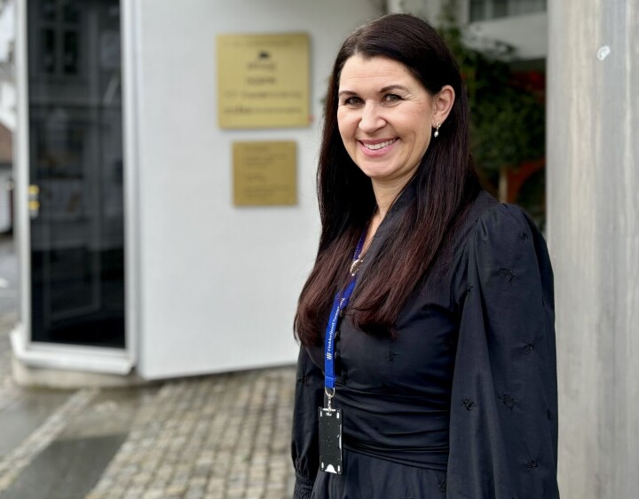 Heidi Nag Flikka, administrerende direktør i Flekkefjord Sparebank.