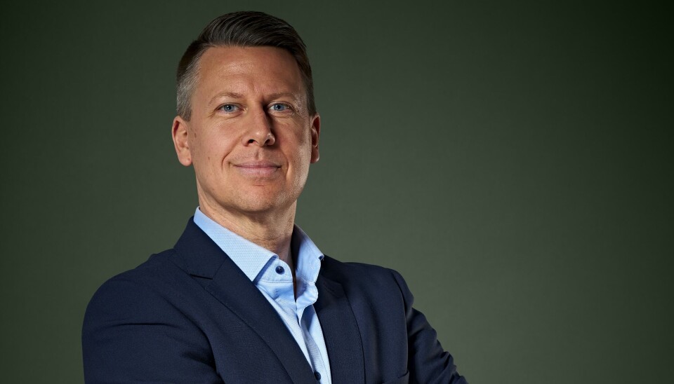 Administrerende banksjef Lars André Dingstad-Eriksen i Trøgstad Sparebank.