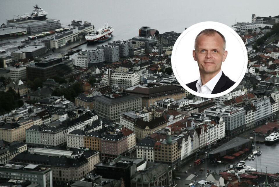 Flere låner seg opp, ifølge Knut Haugan i Finanstilsynet.