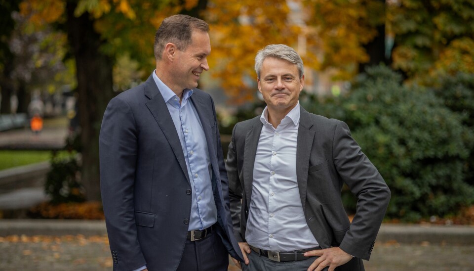 Fra venstre Knut Grotli og Andreas Vik.