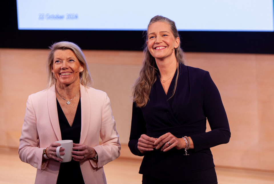 Konsernsjef Kjerstin Braathen og finansdirektør Ida Lerner i DNB legger frem et rekordsterkt tredje kvartal.