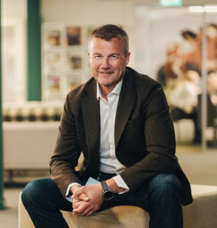Ole Laurits Lønnum er konsernsjef i Landkreditt.
