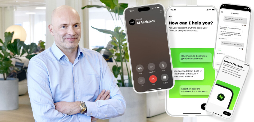 Kåre Kjelstrøm, CTO i Lunar har ledet arbeidet med å få på plass bankens ny snakkende AI-assistent.