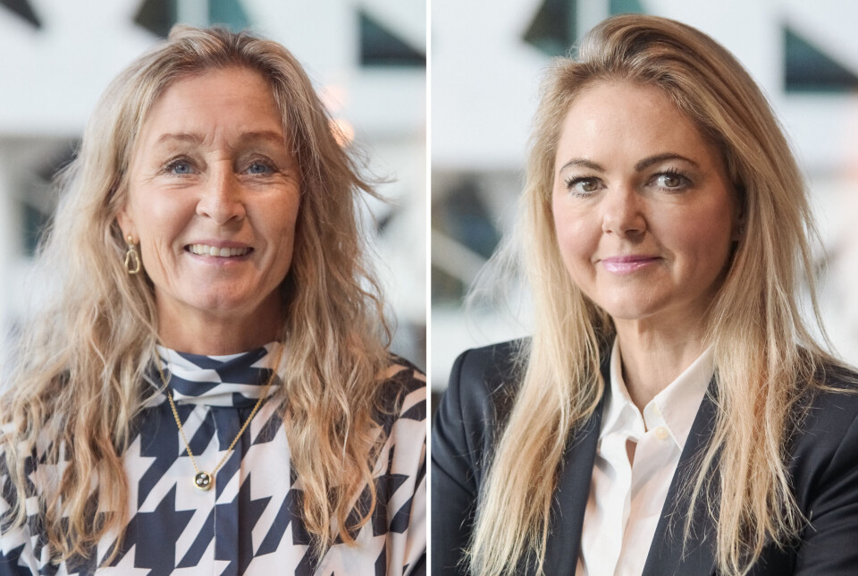 Grethe W. Meier, administrerende direktør i Privatmegleren (t.v), blir ny styreleder i gründer Eilin Schjetnes startup Hili.