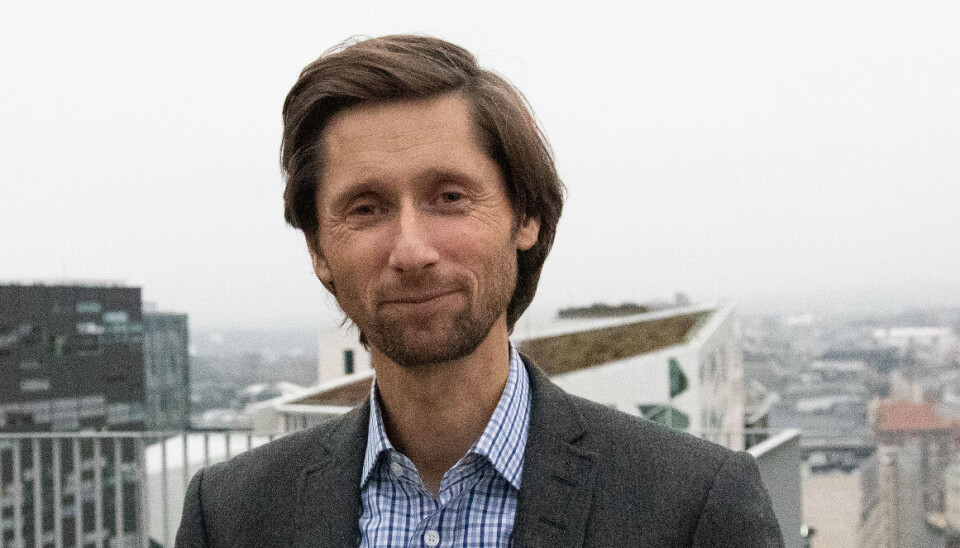 Bekymret for utviklingen: Konserndirektør for bedriftsmarked i DNB, Rasmus Figenschou.
