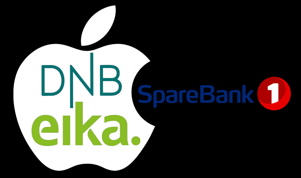 DNB og Eika blir Apple Pay-tilbydere, mens Sparebank 1 fortsatt står utenfor.