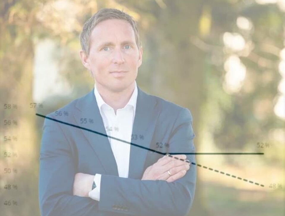 Geir Magne Tjåland, administrerende banksjef i Jæren Sparebank, mener eierbørk er et viktig element i kundeutbytte-debatten.