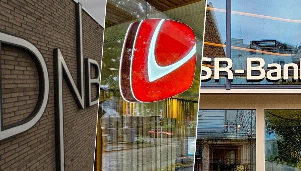Tre av bankene med store beløp i pant hos de største konkursene i Norge 2024, DNB, Sparebanken Vest og Sparebank 1 SR-Bank.