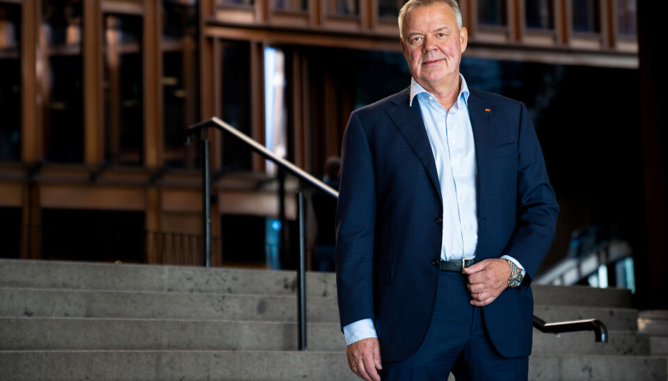 Konsernsjef Odd Arild Grefstad i Storebrand.