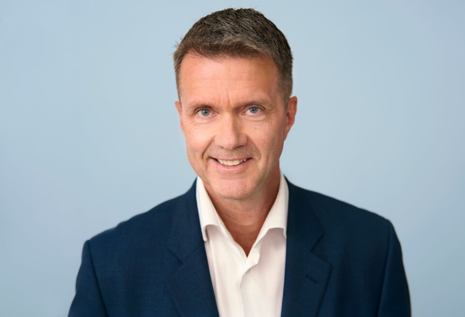 Bjørn-Erik Øverland, administrerende banksjef i Oslofjord Sparebank