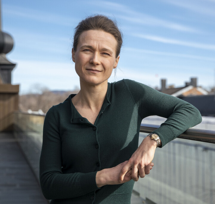 Marianne Groth er konserndirektør for virksomhetsstyring bank i Eika Gruppen.