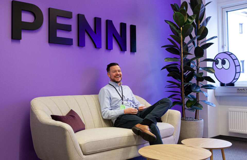 Amund Tosterud, leder for kundeopplevelser i Penni gleder seg stort til lansering.