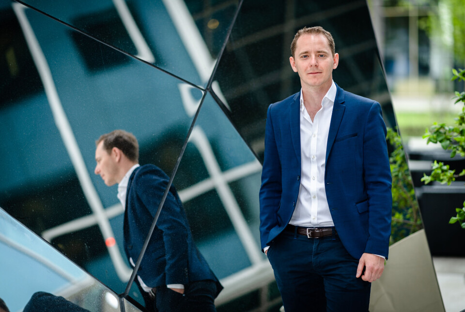 Sebastian Claydon Takle, avdelingsleder i DNBs «financial cyber crime center».