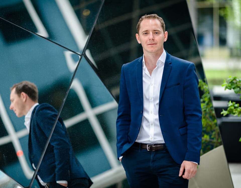 Sebastian Claydon Takle, avdelingsleder i DNBs «financial cyber crime center».