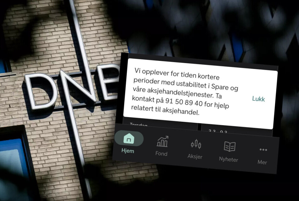 Spareproduktene til DNB opplevde utfordringer etter flyttingen til Sbankens systemer. Skjermdump. Spareproduktene til DNB opplevde utfordringer etter flyttingen til Sbankens systemer.