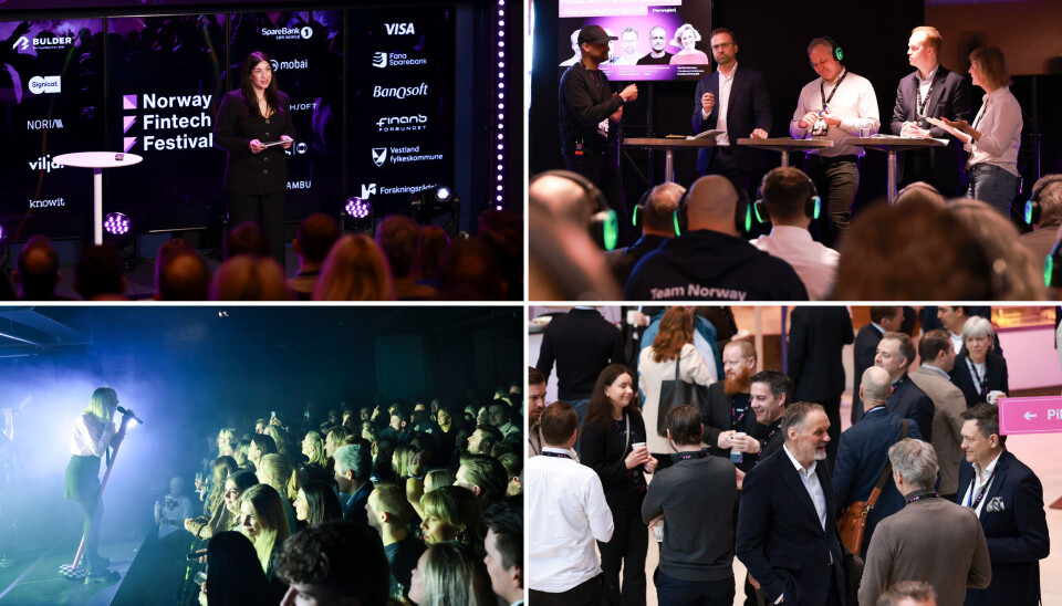 Festivalgeneral Rea Parashar (overst t.v.) og hennes team hadde satt sammen to intensive dager med paneldebatter og taler, uformelle møter på festivalgulvet og fest på kvelden der bland annet Dagny sto på scenen,