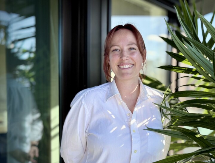 Katharina Jens leder KI-satsingen Fremtidsfabrikken i Eika. Katharina Jens leder KI-satsingen Fremtidsfabrikken i Eika.