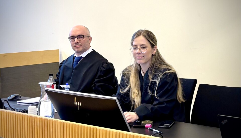 Danske Bank, her representert ved advokat Thomas Stølen og rettslig hjelper advokatfullmektig Lovise Gjerver. Danske Bank, her representert ved advokat Thomas Stølen og rettslig hjelper Lovise Gjerver.