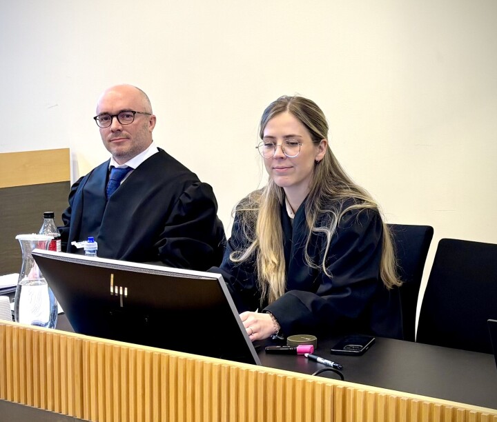 Danske Bank, her representert ved advokat Thomas Stølen og rettslig hjelper advokatfullmektig Lovise Gjerver. Danske Bank, her representert ved advokat Thomas Stølen og rettslig hjelper Lovise Gjerver.