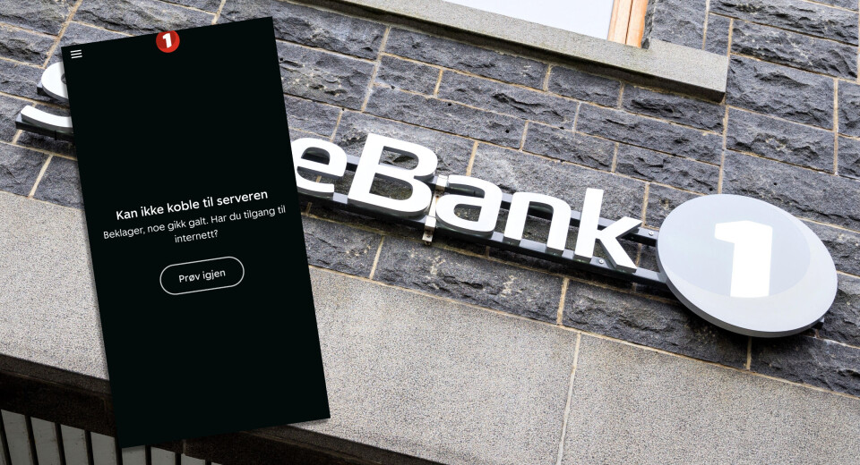 Denne meldingen har møtt flere Sparebank 1-kunder de seneste dagene.