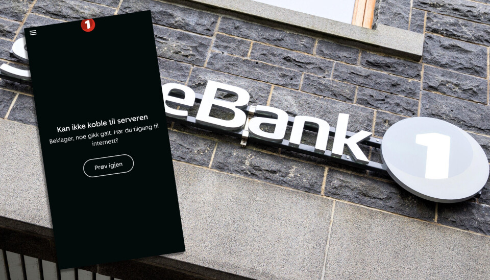 Sparebank 1-tjenester over hele landet er nede.