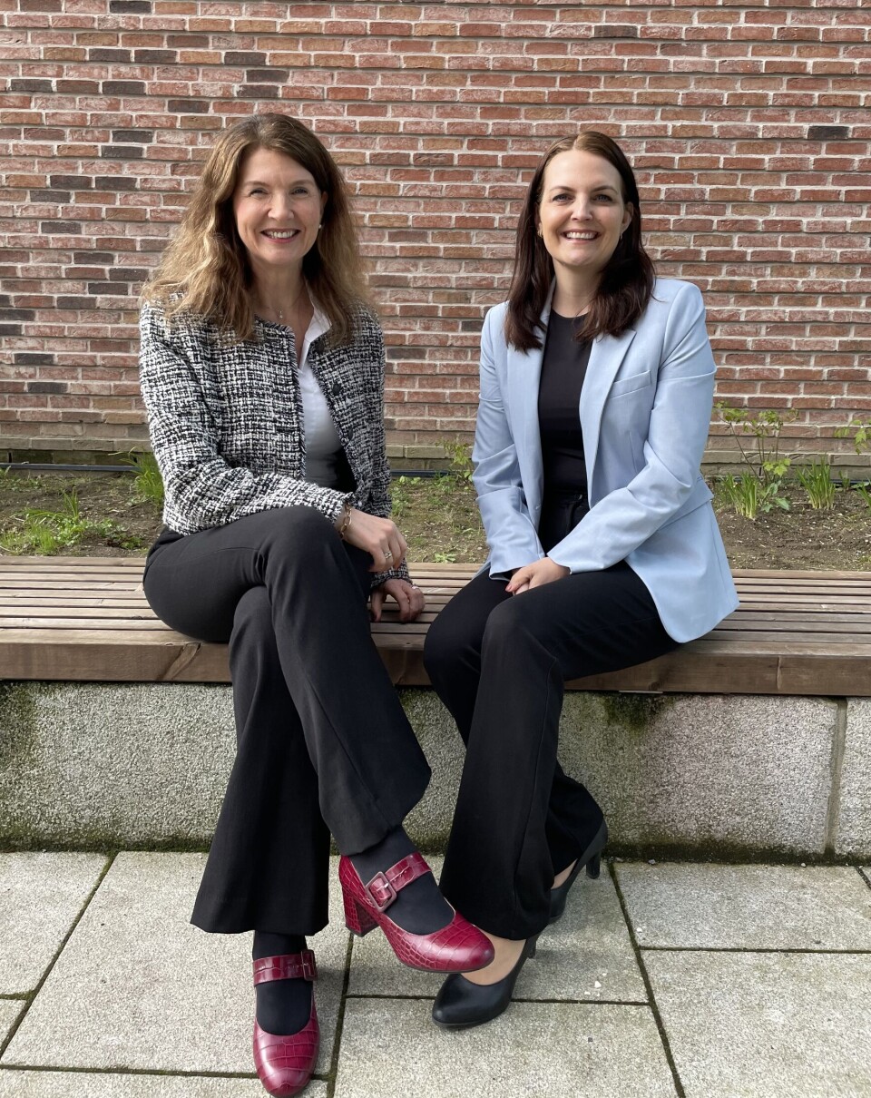 Siri Berggreen (Adm. banksjef) og Lotte Lundby Kristiansen (Managing Partner).