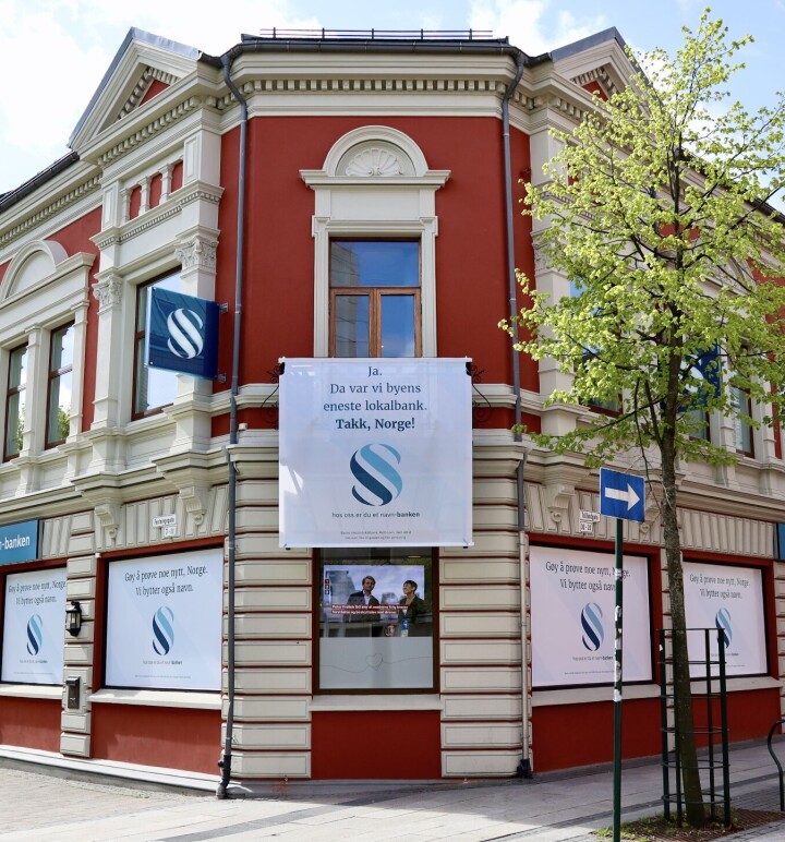 Spareskillingsbanken har fått god respons på sitt (Sparebanken) Norge-stunt.