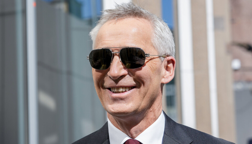 Finansminister Jens Stoltenberg.
